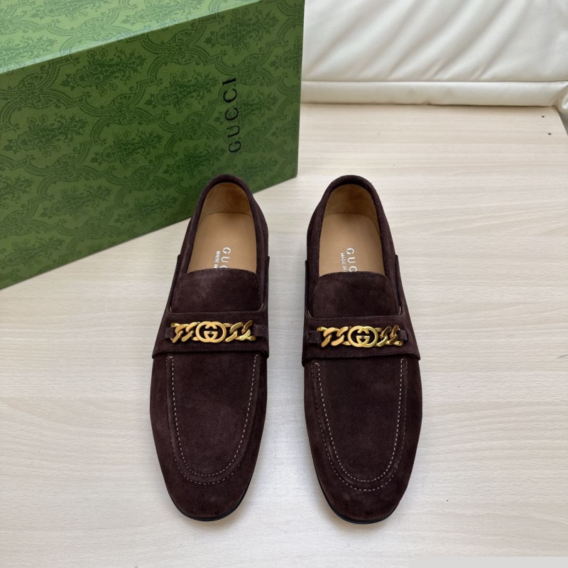 G*u*i leather shoes